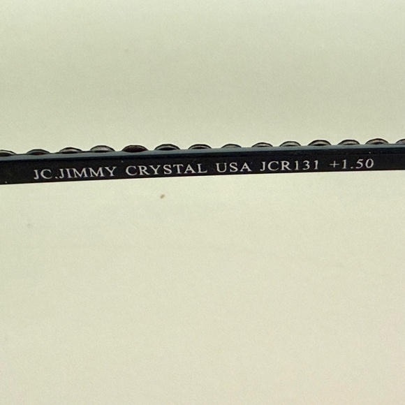 JC. Jimmy Swarovski Crystal Reading Glasses +1.50 - Picture 6 of 13